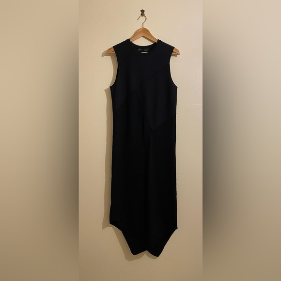 Proenza Schouler Asymmetrical Black Dress. Size M